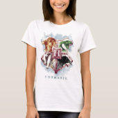 T-shirt Harry Potter | Blason HOGWARTS™ Aquarelle (Devant)