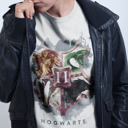 T-shirt Harry Potter | Blason HOGWARTS™ Aquarelle