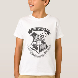 T-shirt Harry Potter Blason Rétro de Poudlard