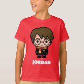 T-shirt Harry Potter Cartoon Character Art (Devant)