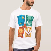 T-SHIRT HARRY POTTER™ | CARTOON HOGWARTS™ MAISONS (Devant)