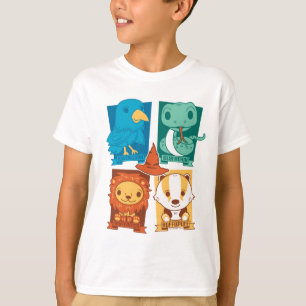 T-SHIRT HARRY POTTER™ CARTOON HOGWARTS™ MAISONS