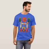T-shirt Harry Potter Christmas Friends in Front ofhe Firep (Devant entier)