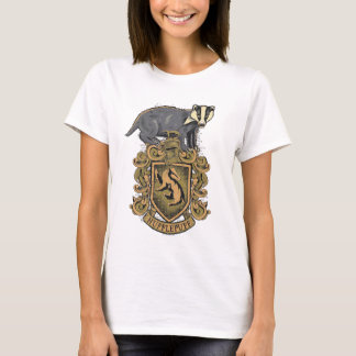 T-shirt Harry Potter| Cimetière de la Hufflepuff avec Badg