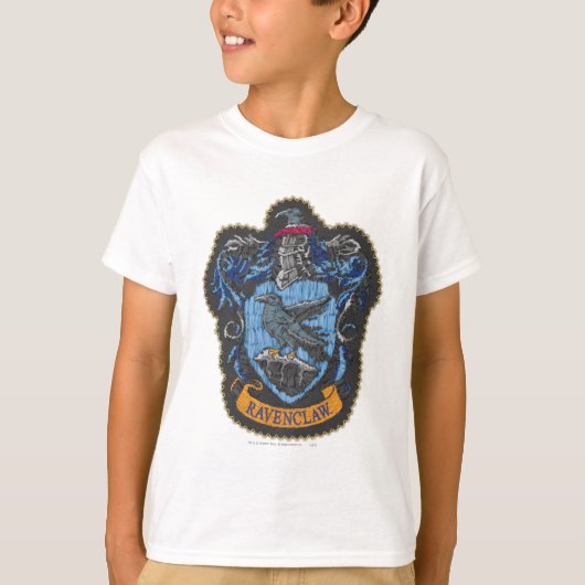 T-shirt Harry Potter | Classic Crest de Ravenclaw (Devant)