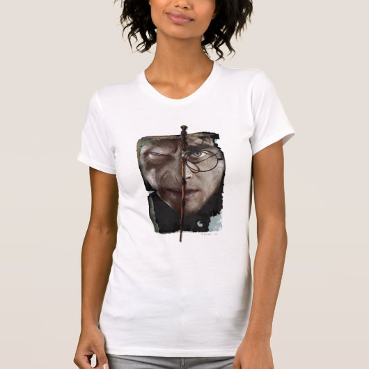 T-shirt Harry Potter Collage 10 (Devant)