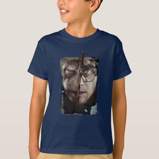 T-shirt Harry Potter Collage 10 (Devant)