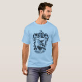 T-shirt Harry Potter | Crête moderne de Ravenclaw (Devant entier)