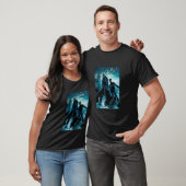 T-shirt Harry Potter et Dumbledore sur les rochers 1 (Unisexe)