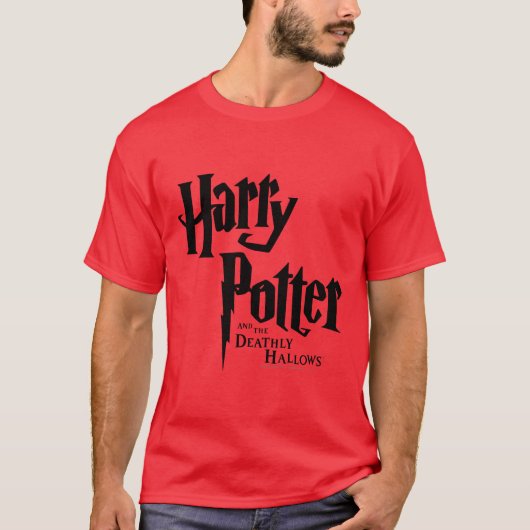 T-shirt Harry Potter et le logo des Hauteurs mortelles 2 (Devant)