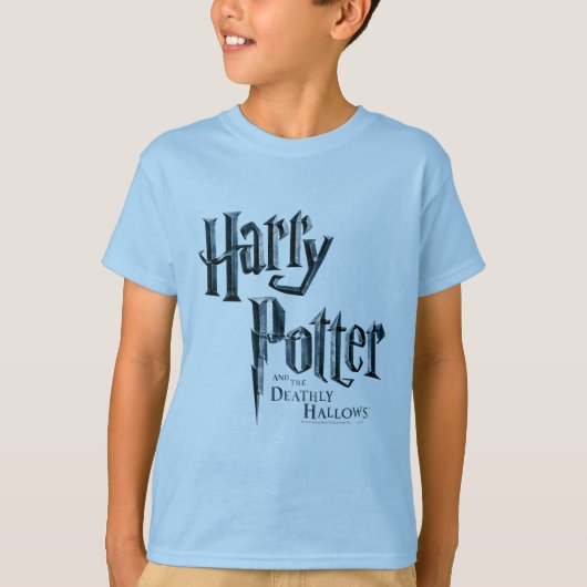 T-shirt Harry Potter et Logo des reliques de la mort 1 (Devant)
