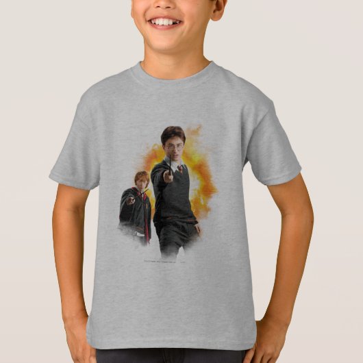 T-shirt Harry Potter et Ron Weasley (Devant)