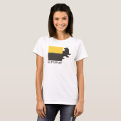 T-shirt Harry Potter| Graphique de la Hufflepuff House Pri (Devant entier)