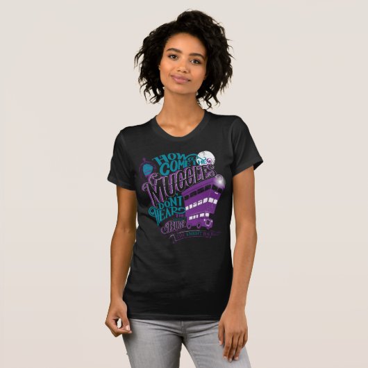 T-shirt Harry Potter | Graphique de typographie du Knight  (Devant entier)