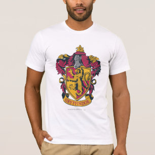 T-shirt Harry Potter Gryffindor Crest Gold et Rouge