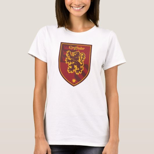 T-shirt Harry Potter | Gryffindor House Pride Crest (Devant)