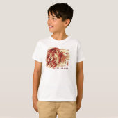 T-shirt Harry Potter | GRYFFINDOR™ Lion Aquarelle (Devant entier)