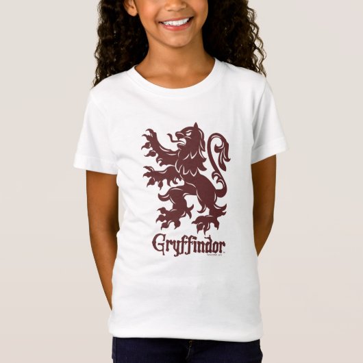 T-Shirt Harry Potter | Gryffindor Lion Graphic (Devant)