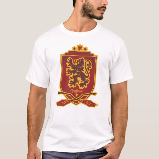 T-shirt Harry Potter | Gryffindor QUIDDITCH™ Crest (Devant)