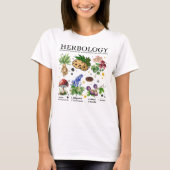 T-shirt Harry Potter Herbologie Plante Manche courte (Devant)