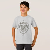 T-shirt Harry Potter | Hogwarts Banner Crest (Devant entier)