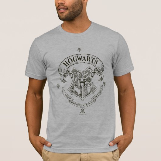 T-shirt Harry Potter | Hogwarts Banner Crest (Devant)