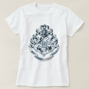 T-shirt Harry Potter Hogwarts Crest - Blue