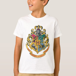 T-shirt Harry Potter  Hogwarts Crest - Full Color