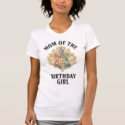 T-shirt Harry Potter | Hogwarts - Maman de la fille d'anni (Devant)
