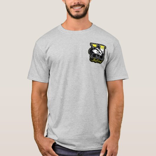 T-shirt HARRY POTTER™ | HUFFLEPUFF™ Badge sportif (Devant)