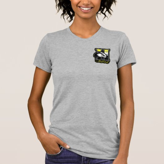 T-shirt HARRY POTTER™ | HUFFLEPUFF™ Badge sportif (Devant)