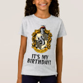 T-Shirt Harry Potter | Hufflepuff - C'est mon anniversaire (Devant)