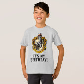 T-shirt Harry Potter | Hufflepuff - C'est mon anniversaire (Devant entier)