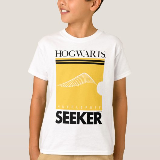 T-shirt Harry Potter | HUFFLEPUFF™ House Quidditch Seeker (Devant)