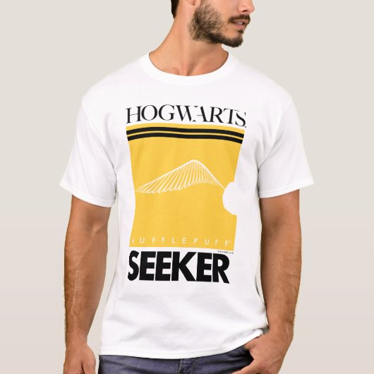 T-shirt Harry Potter | HUFFLEPUFF™ House Quidditch Seeker (Devant)
