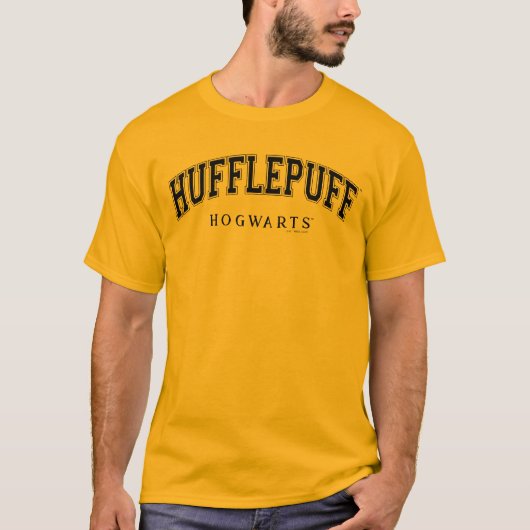 T-Shirt HARRY POTTER™ HUFFLEPUFF™ Vacances en Fami (Devant)