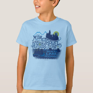 T-shirt Harry Potter Lac Noir à Hogwares