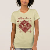 T-shirt HARRY POTTER™ Les Marauders Animagus Graphisme (Devant)