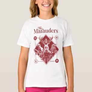 T-shirt HARRY POTTER™ Les Marauders Animagus Graphisme