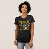 T-shirt Harry Potter | Libérez La Maison Elves (Devant entier)