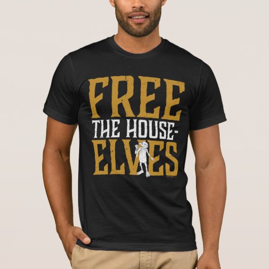 T-shirt Harry Potter | Libérez les Elfes de Maison (Devant)
