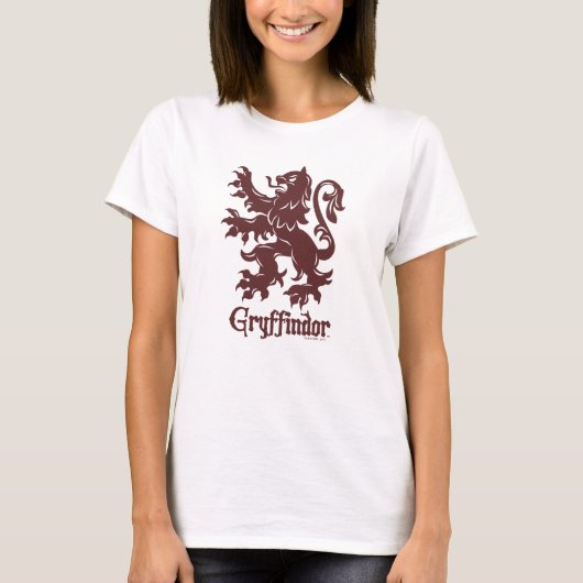 T-shirt Harry Potter | Lion Graphique de Gryffindor (Devant)
