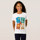 T-Shirt HARRY POTTER™ | MAISONS DE PÉPÉES HOGWARTS™ (Devant entier)