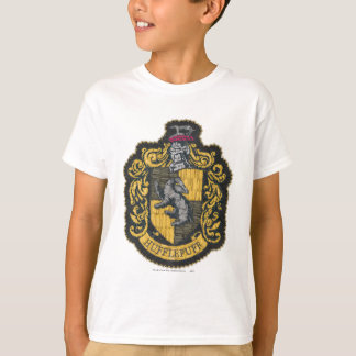T-shirt Harry Potter | Patch de blason de Poufsouffle
