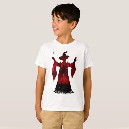 T-shirt Harry Potter | Professeur McGonagall's Statue Army (Devant entier)