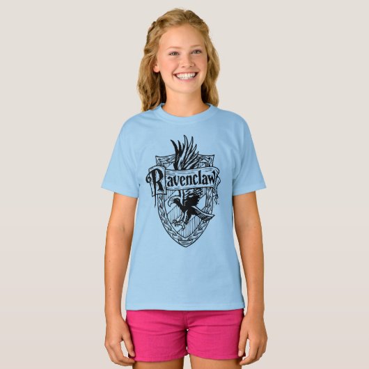 T-shirt HARRY POTTER™ RAVENCLAW™ Crest (Devant entier)