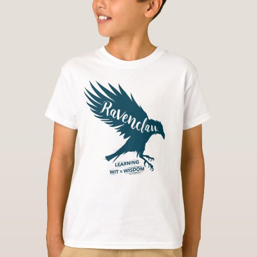 T-shirt Harry Potter | RAVENCLAW™ Silhouette Typography (Devant)