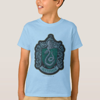 T-shirt Harry Potter| Retro Mighty Slytherin Crest
