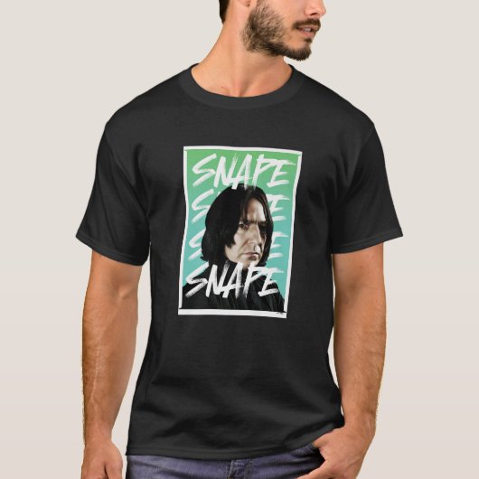 T-shirt Harry Potter Severus Snape Stack Frame Big Chest P (Devant)