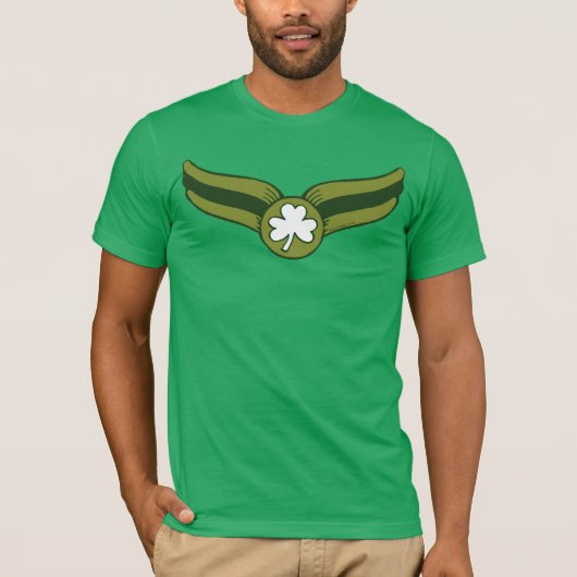 T-shirt Harry Potter| Shamrock Green Snitch (Devant)